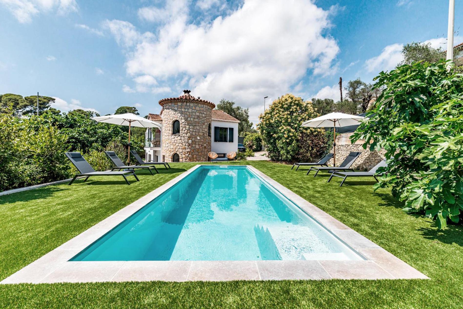 Villa Quartier Oxford Garden & Pool In Ac Cannes